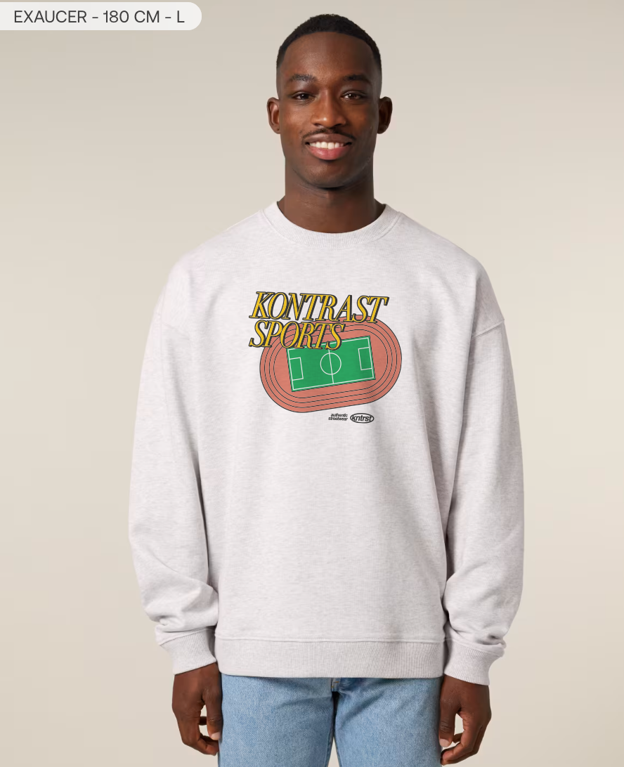 athletics - Organic Oversize Sweater