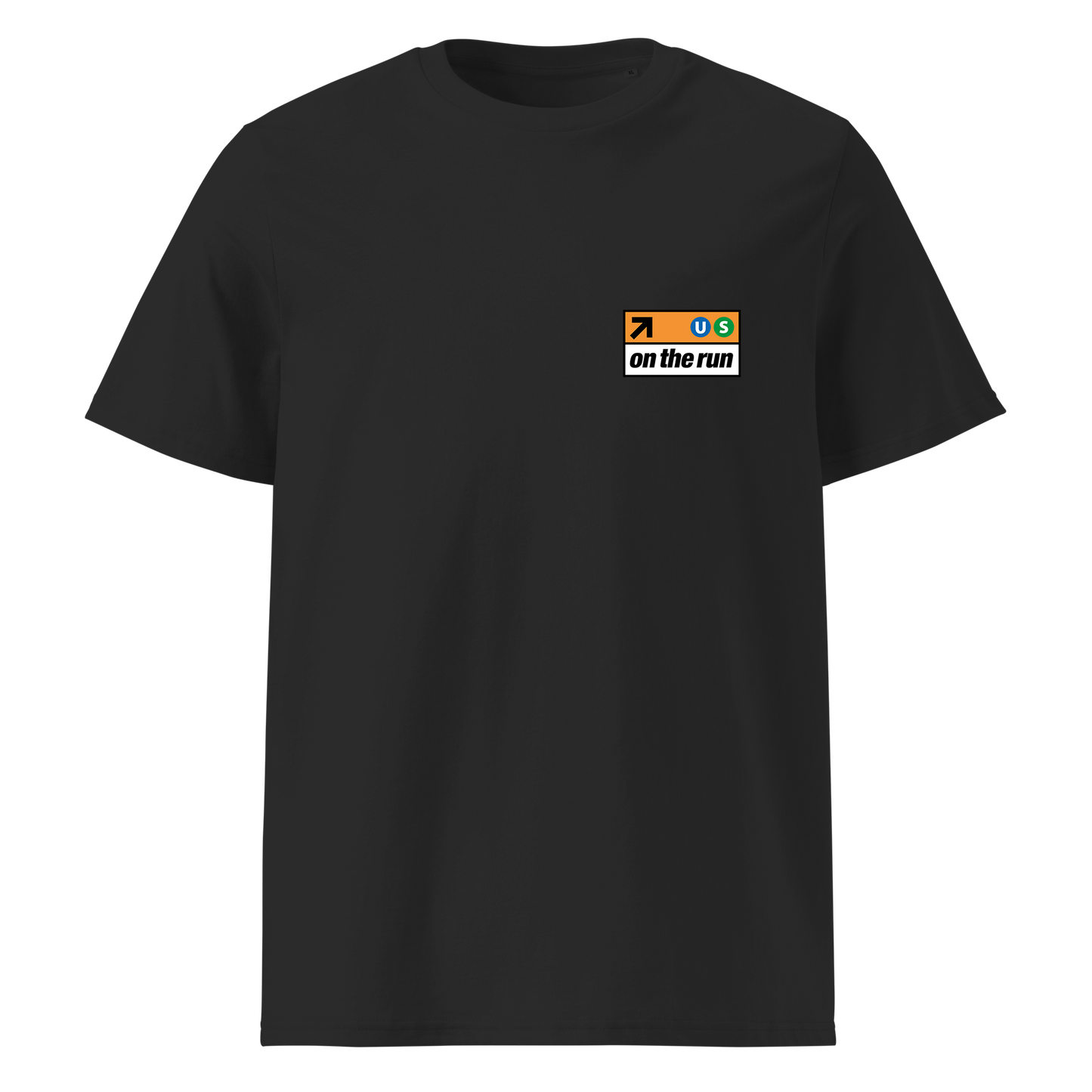 on the run sign - Organic Basic Shirt