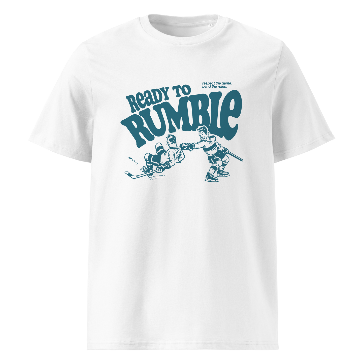 ready to rumble blue - Organic Shirt