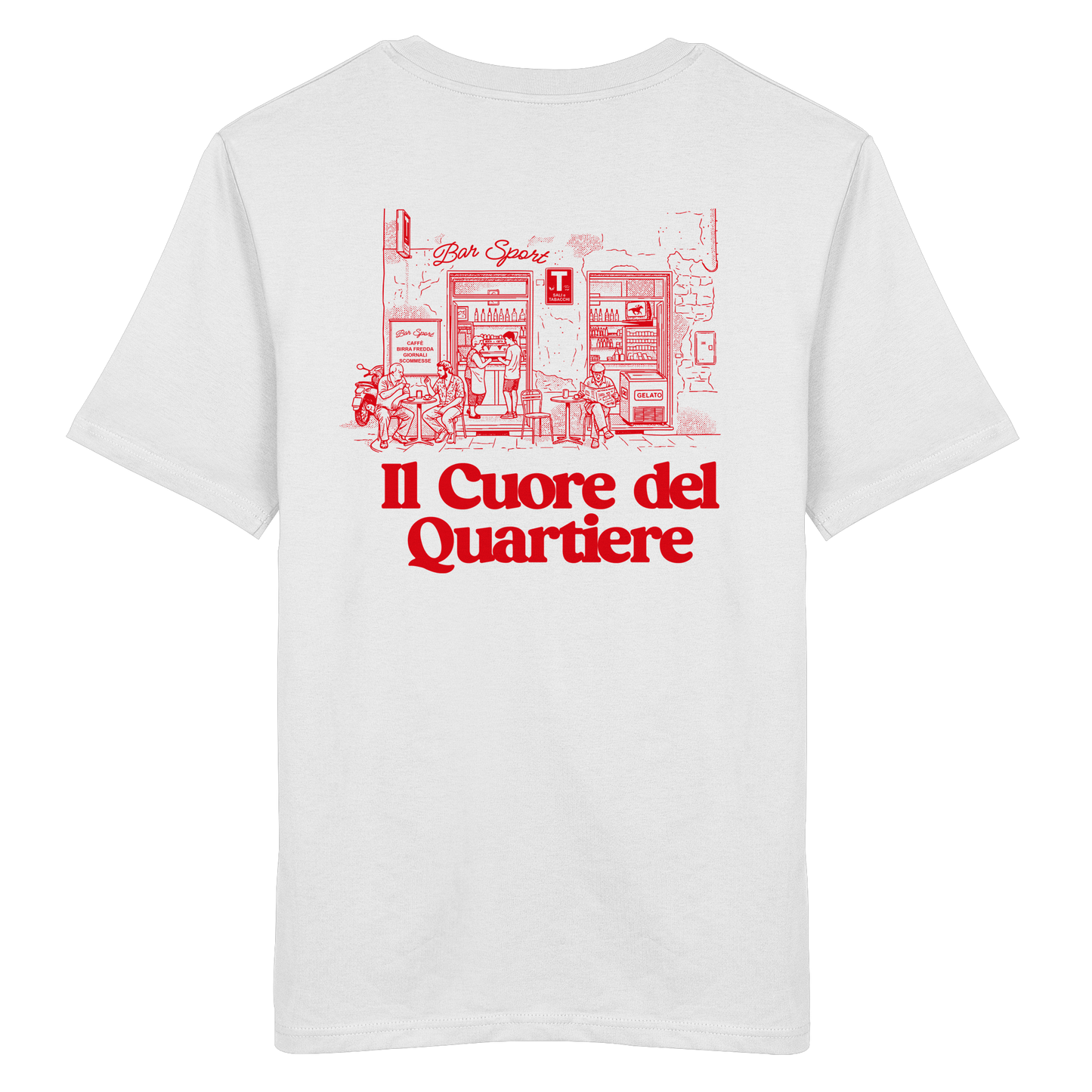 Bar Sport Rot - Organic Shirt