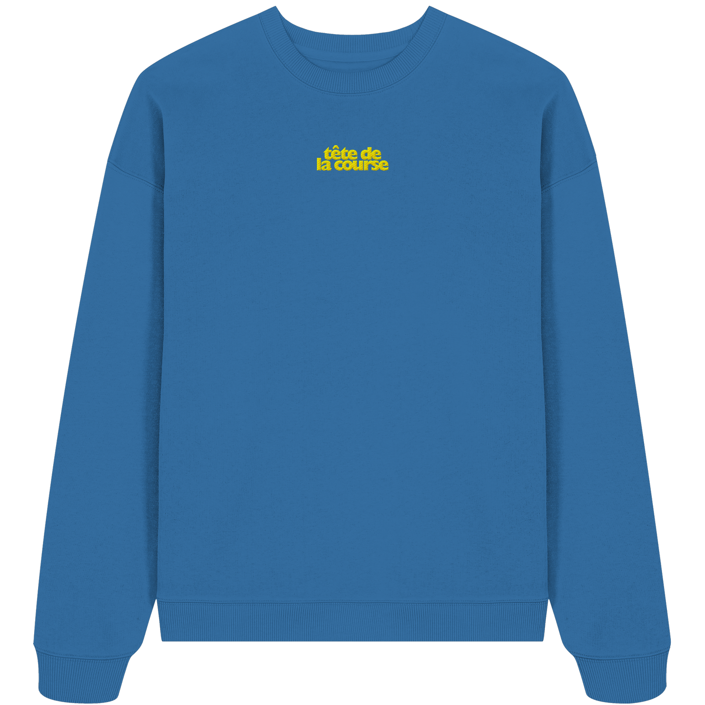 tête de la course - Organic Oversize Sweatshirt (Stick)