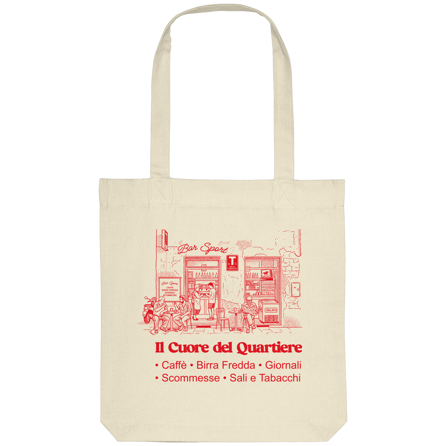 Bar Sport Rot - Organic Tote-Bag