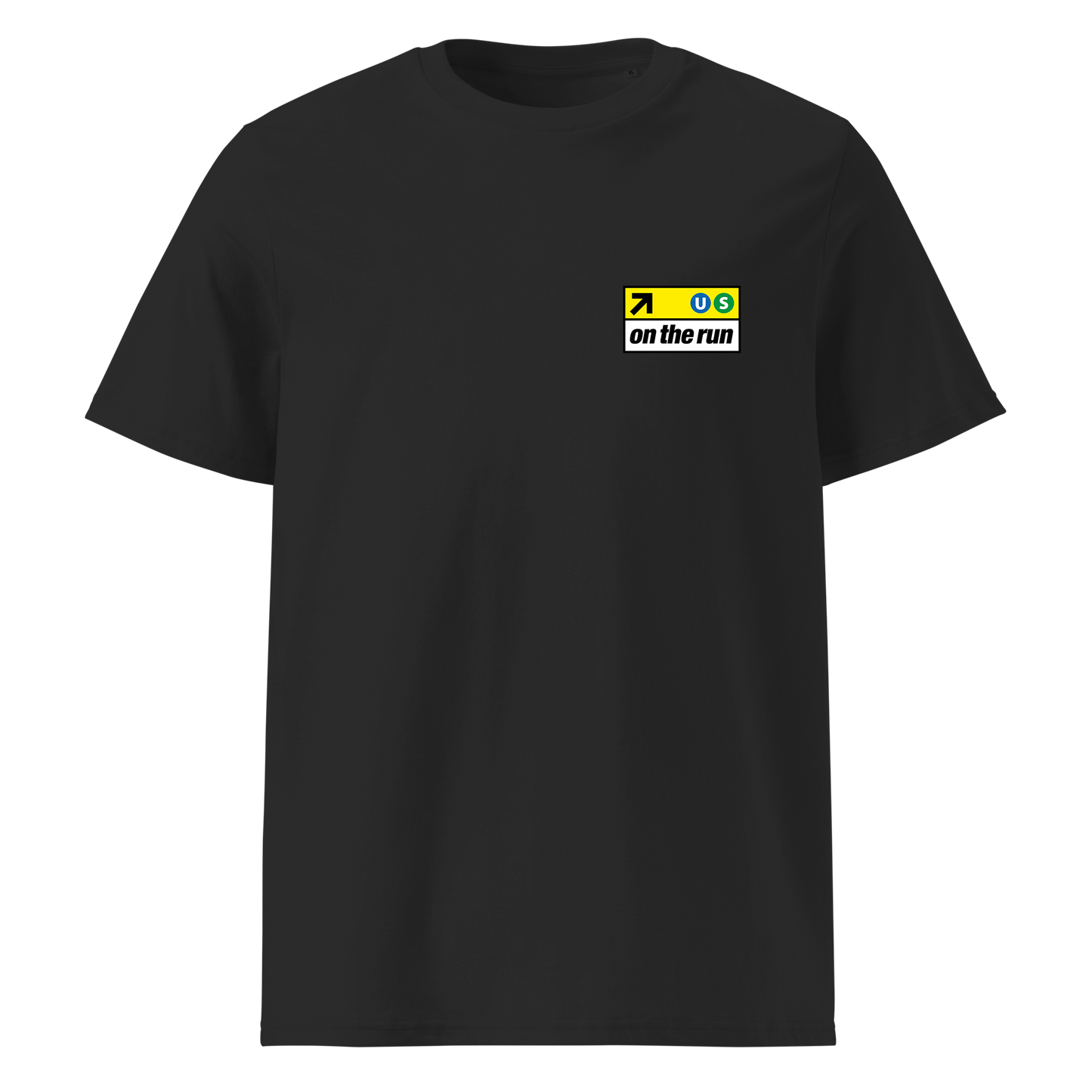 on the run sign - Organic Basic Shirt