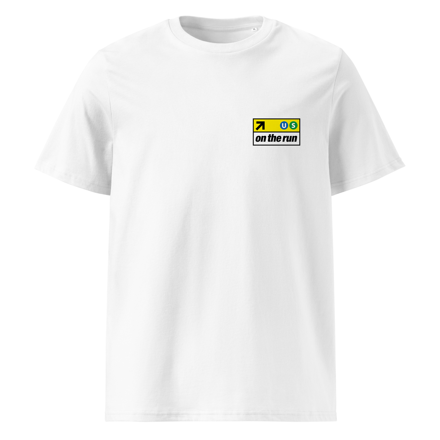 on the run sign - Organic Basic Shirt