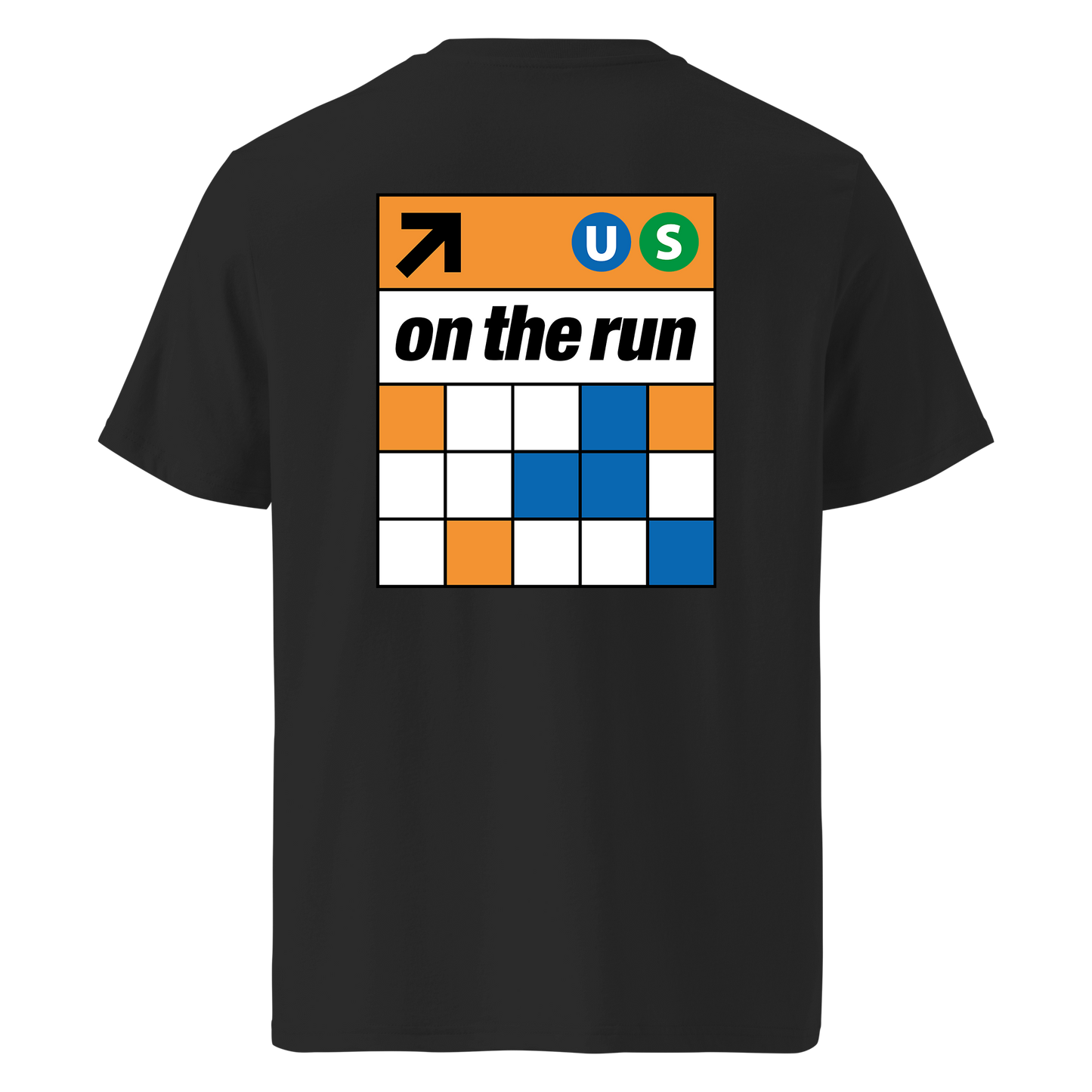 on the run sign - Organic Basic Shirt