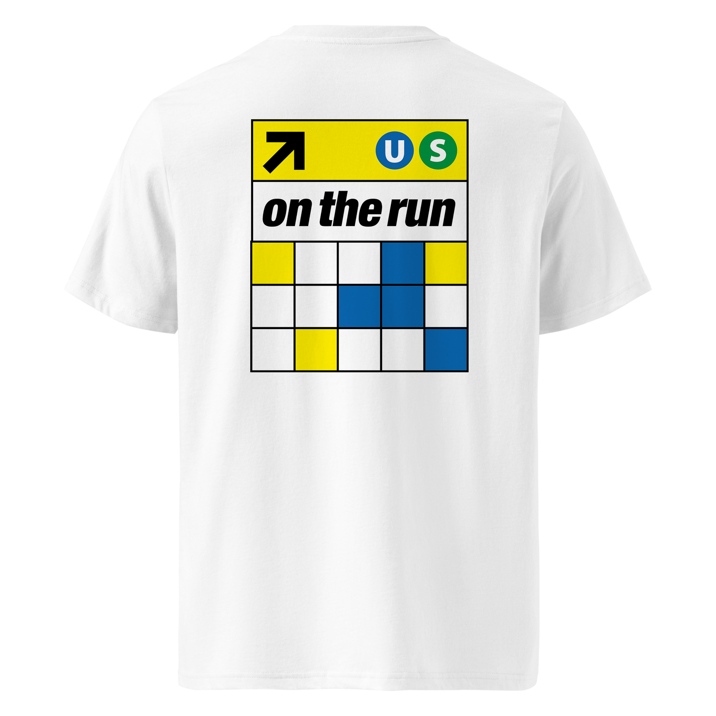 on the run sign - Organic Basic Shirt