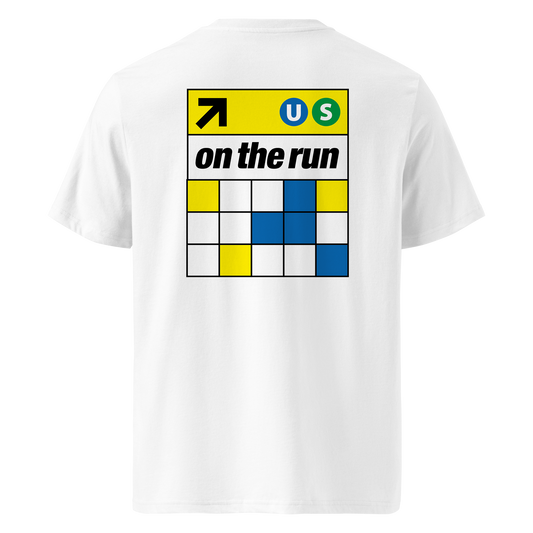 on the run sign - Organic Basic Shirt