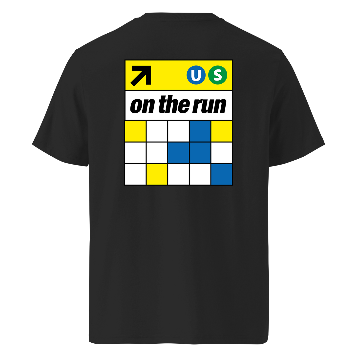 on the run sign - Organic Basic Shirt