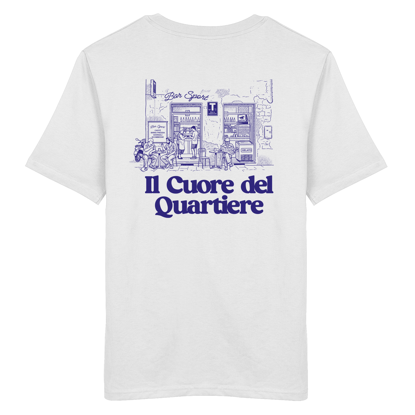 Bar Sport Blau - Organic Shirt