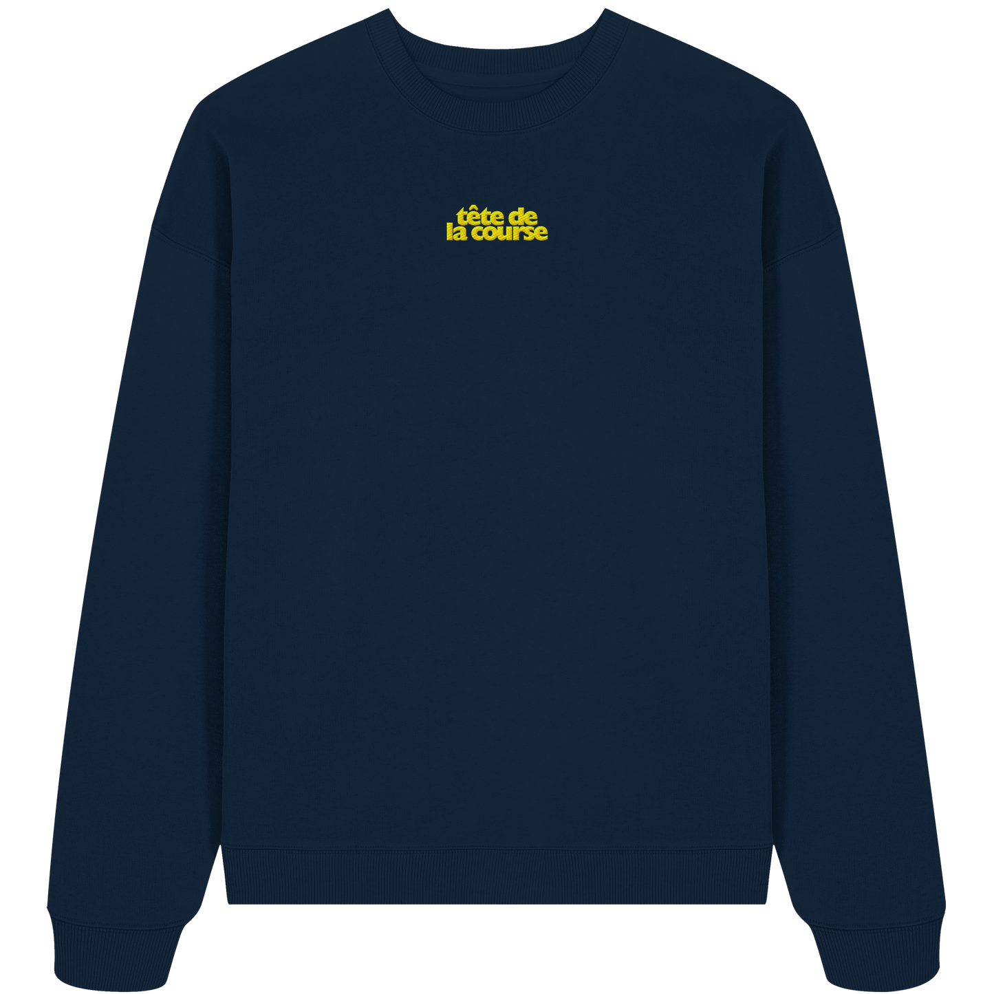 tête de la course - Organic Oversize Sweatshirt (Stick)