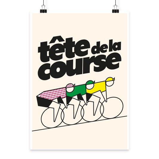 tête de la course - Poster Din A2 (hoch)