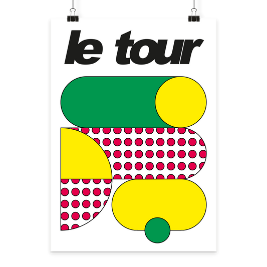 le tour - Poster Din A2 (hoch)