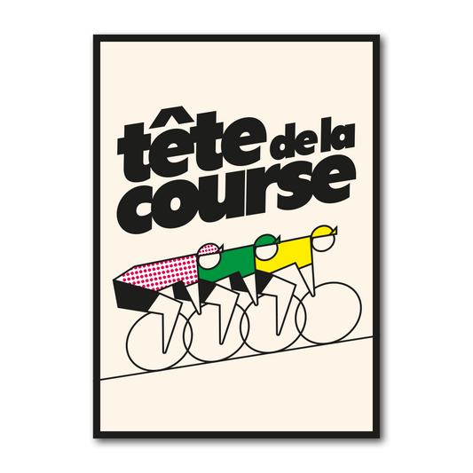 Poster tête de la course